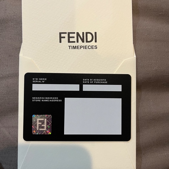 Red (NEW) Fendi watch main image 5